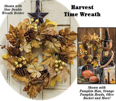Harvest Time Wreath, 22